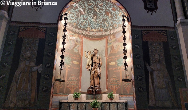 La Cappella di San Giuseppe nella chiesa di Camnago