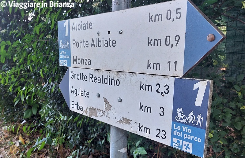 I cartelli del Parco Regionale della Valle del Lambro