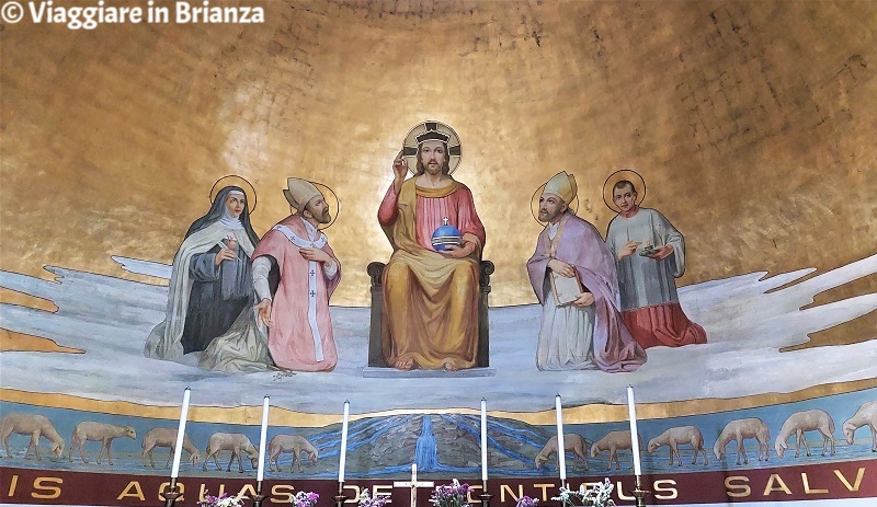 Cosa fare a Carate Brianza, il catino absidale della Chiesa di Cristo Re