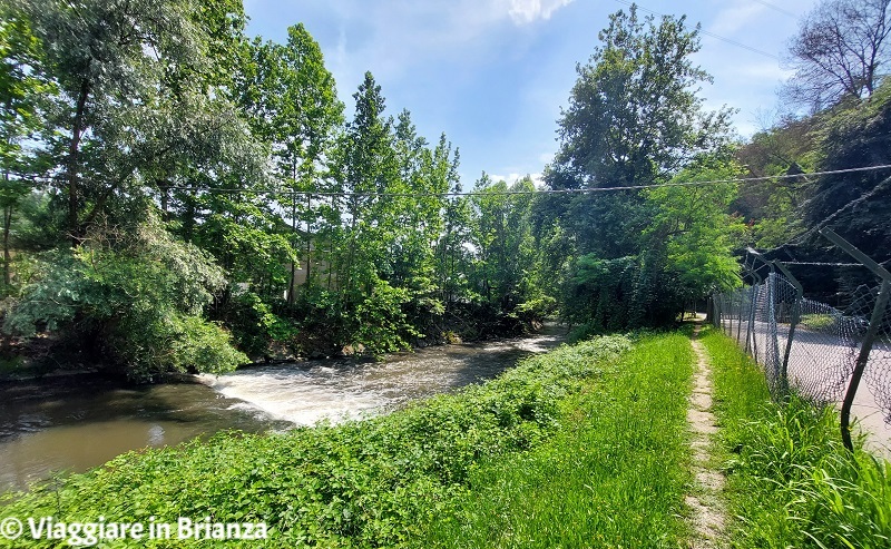 Giussano, il fiume Lambro