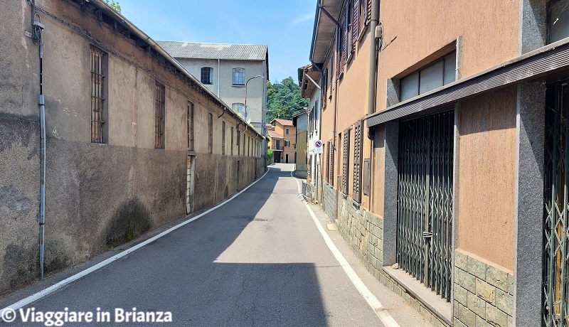 Via dei Mulini a Verano Brianza