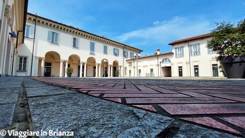 Il cortile di Casa Mazenta a Giussano