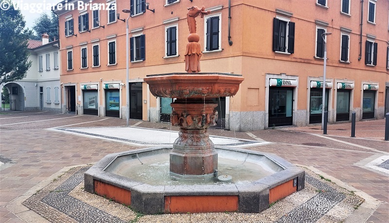 Cosa fare a Seregno, la fontana del Mangiabagaj in municipio