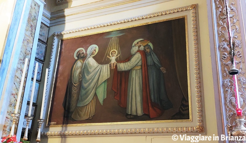 Il dipinto di Ernesto Bregagna nella chiesa di Maresso