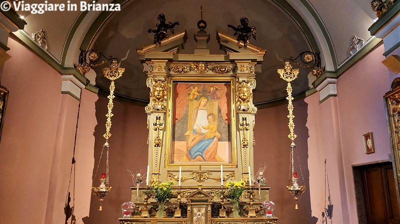 La Madonna in trono