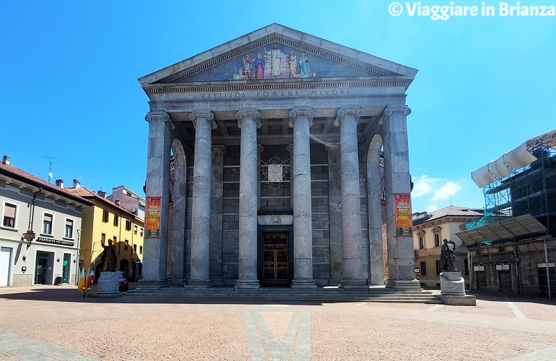 Seregno, centro storico: la Basilica di San Giuseppe