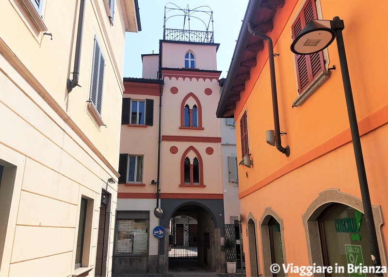 Seregno, centro storico: il Palazzo del Vescovito