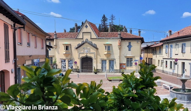 Villa Casana vista dalla chiesa