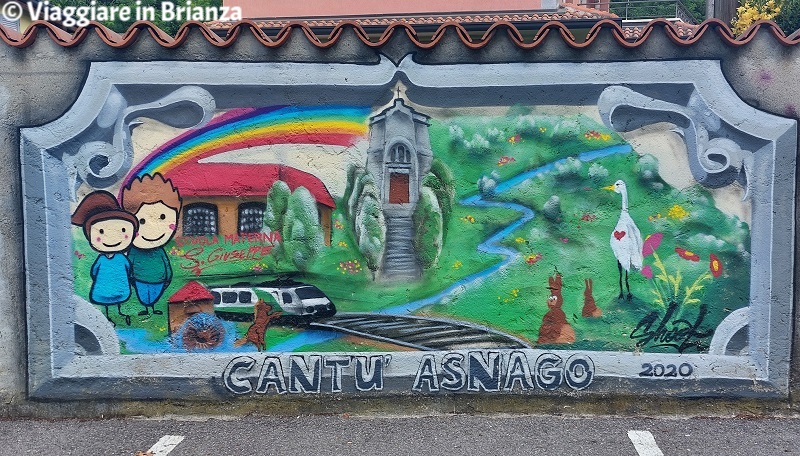 Cosa fare a Cantù, i murales di Asnago