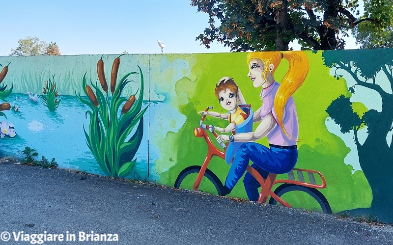 Cosa fare a Lentate sul Seveso, i murales del centro sportivo