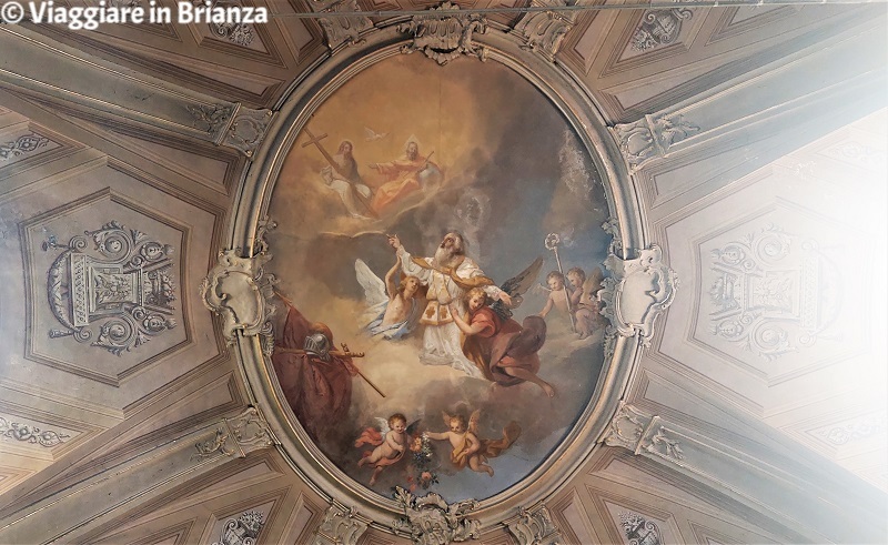 La Gloria di San Martino nella chiesa di Orsenigo