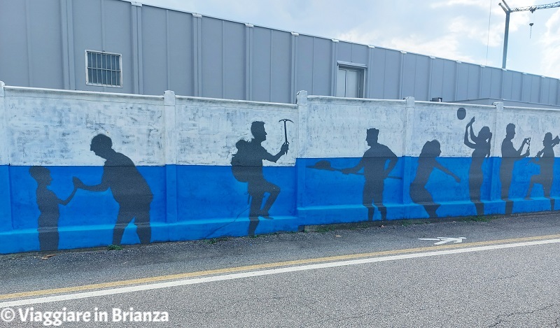 Il murales Ombre Cabiatesi